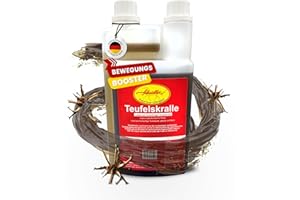 Scheidler horse-direkt Teufelskralle Liquid für Pferde 1000ml – Flüssiger Booster für mehr Bewegungsfreude – 100% Natürliches Ergänzungsfutter – Alternativ zu Teufelskralle Pulver/Pellets