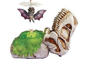 MGA Entertainment Gross-a-Saurus GrossMos Flying Dino Blue - Interaktywne Zabawki z Dinozaurami dla Chłopców i Dziewczynek, dla Kolekcjonerów i Dzieci w Wieku od 6 Lat