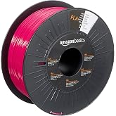 Amazon Basics 3D Printer Filament Made of Polylactic Acid PLA Plastic 1.75 mm Purple 1 kg Spool