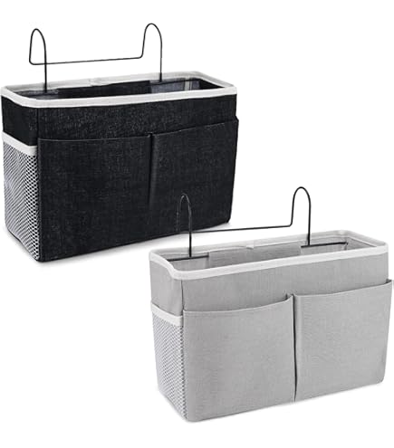 Bett-Butler Slappy - Filz Organizer Mit 3 Taschen Für Bettrahmen