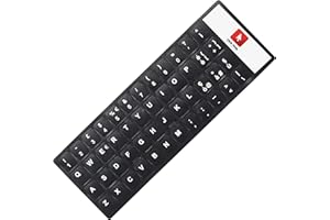 CLICK HELP Kit Adesivi Tastiera Stickers per trasformazione Layout in Italiano [Neri]