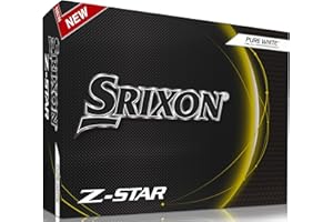 Srixon Z-STAR 8 & 9 - Dozen High Performance Golf Ball | Extreme Distance & Spin | FastLayer DG Core 2.0 | Spin Skin+ Cover | Soft Feel & Control | Available in White & Tour Yellow