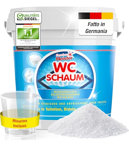 BiOHY Detergente WC Cigno Gel 10 Litri – Potente Anti-Calcare E Urina, Profumato, Biodegradabile, Vegano, Made In Germany