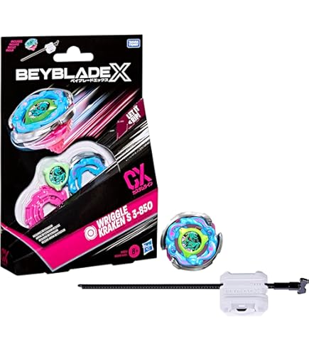 Beyblade X Single Pack Tide Whale 5-80E - Offizieller Beyblade Kreisel Für Action-Kämpfe