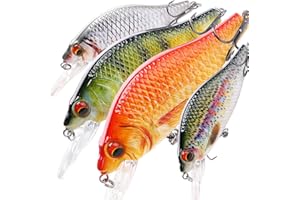 TSURI Leurre Jerkbait 7cm 11g – Pêche Carnassier Eau Douce – Flottant & Réaliste – Idéal Brochet, Perche, Sandre – Longue Portée & Nage Naturelle