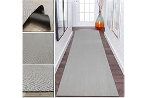 Tadi & Imperio1979 - Alfombra Vinilica Rectangular 60 x 200 cm - Taupé-beige - Resistente al Agua - Lavable - Antideslizante - Interior y Exterior