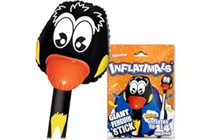 Inflatimals - Pinguino di Deluxebase. Giocattolo Gonfiabile Gigante Abitante dell'Oceano. Perfette Idee Regalo e Decorazioni gonfiabili per Feste per Bambini