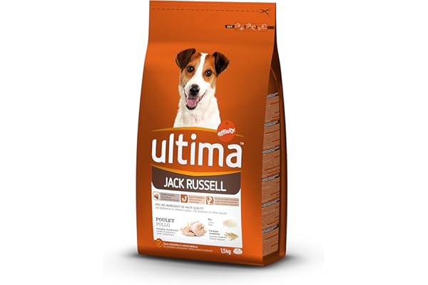 Ultima Croquettes Formulé pour Jack Russell - 1,5 kg