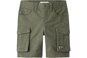 NAME IT Pantalones Cortos Cargo para Hombre