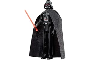 Hasbro Star Wars Kolekcja retro Darth Vader (The Dark Times) zabawka w skali 9 cm Gwiezdne wojny: Postać Obi-Wan Kenobi, dzieci, wielokolorowa, jeden rozmiar (F5771)