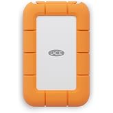 LaCie Rugged Mini harici SSD 4TB, 40GB/s, 2.000MB/s, PC Mac iPad &amp; iPhone, Data Rescue Service (STMF4000400)