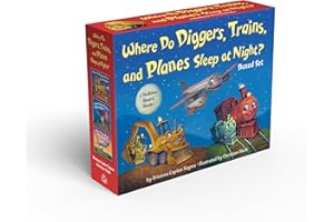 Where Do Diggers, Trains, and Planes Sleep at Night? Board Book Boxed Set (Where Do...Series)