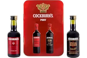 COCKBURNS Cockburn's Port Tin - 2 x 5cl Miniature Bottles of Fine Port Wine