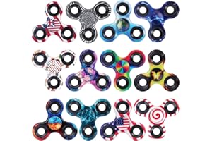 DILABNDA Fidget Toys 12 Pack,Fidget Spinners Pack for Kids Adults, Sensory Fidget Toys Packs, Anxiety Toys Stress Relief, Fidgets Best Hand Spinner Finger Bearing Trispinner Toy
