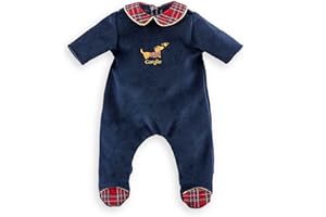 Corolle - Pyjama, Corolle en Fêtes, vêtement, pour Poupon 30cm, dès 18 Mois, 9000111090