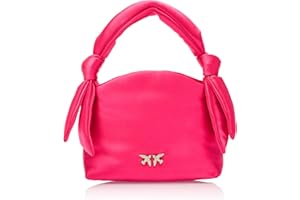 Pinko Knots Mini Pouch Satin, Borsa Donna, Taglia Unica
