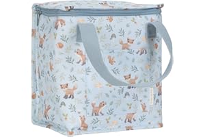 Little Dutch 4913 Forest Friends - Bolsa isotérmica (21,5 x 20 x 12 cm), color azul