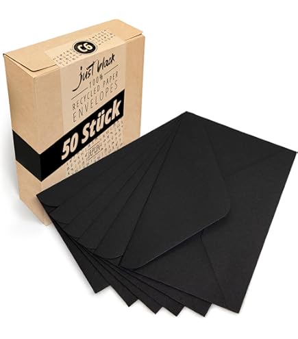 Bangbobi - 100 indexkaarten A6 van 300g/m² zwart gekleurd papier