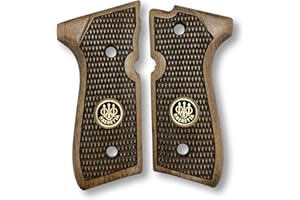 ZIB GRIPS für für Beretta 92-F Griffe, Pistolengriff, handgefertigt aus Walnussholzgriffen (ZIB-042)