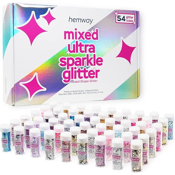Hemway Bronzebraun Holografisch Glitzer – 130g Chunky Glitzer Für Epoxidharz & Basteln