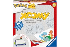 ‎RAVENSBURGER Ravensburger Xoomy Erweiterungsset Pokémon 20239 - Erweiterungsset für den Xoomy Midi oder Maxi, Xoomy Erweiterung mit 20 neuen Motiven