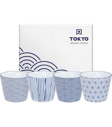 Tokyo Design Studio - Nippon Bleu - Ensemble De Bols Tayokommen - 15,2