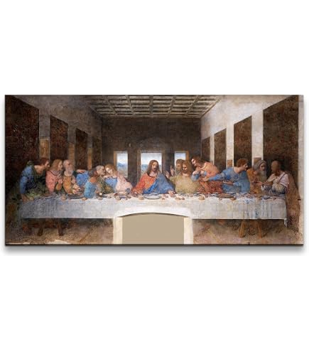 1art1 Leinwandbild „Handstudie“ Von Leonardo Da Vinci – 50x40 Cm, Auf Keilrahmen, Made In Germany