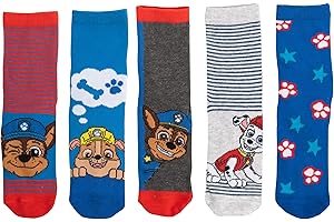 United Labels Paw Patrol Lot de 5 paires de chaussettes pour garçons et enfants Multicolore