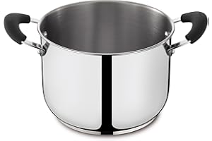 Lagostina Gioiosa Pentola, Acciaio Inox, Diametro 24 cm, 7.3 Litri