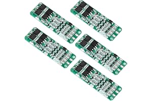 Aideepen 5 szt. 3S 20 A litowo-jonowa bateria litowa 18650 płyta ładowarki PCB BMS 12,6 V moduł komórkowy zabezpieczenie przed przeładowaniem przeciążeniowym zwarciem
