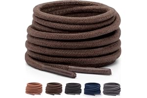 Miscly Lacets pour Chaussures de Ville - Disponibles en Plusieurs Longueurs et Couleurs