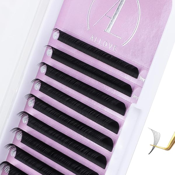 Wimpanista Volumen Wimpern 0.07mm C Curl – 16 Streifen Mit 8000 Einzelwimpern Für Profis