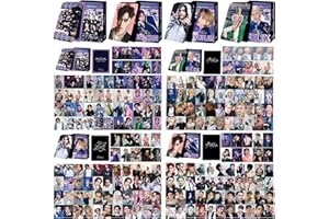 BYHSOEP Korea SK 5 Star Album Photocards 220 Stück,SK Lomo Karten,SK K-Pop Sammelkarten,SK 5 Star Album Photocards für Fans Kpop Merchandise Geschenkset