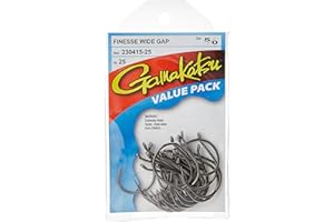 Gamakatsu Finesse - Juego de Ganchos Anchos