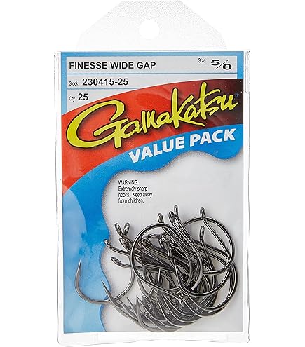 Gamakatsu Octopus Hooks Size 4/0  Red Color, 4 Hooks Per Pack, Versatile Fishing  Hooks