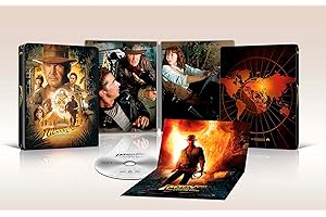 Indiana Jones y El Reino De La Calavera De Cristal (Steelbook) (4K UHD + Blu-ray)