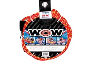 WOW SPORTS WOW World of Watersports, Tow Ropes, Floating Foam Buoys, Minimum Stretch