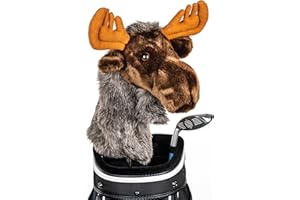 DAPHNE'S HEADCOVERS Daphne's Moose Novelty Golf Driver Headcover
