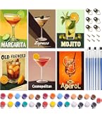 Kit Peinture Par Numéros 20x30 Cm Avec Cadre - Thème Citron - Loisir Créatif Adultes Anti-Stress