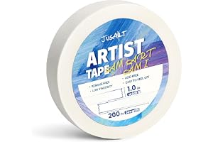 JusArt Artist Tape-1 tum självhäftande tejp