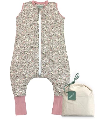 Molis&co Slaapzak met voeten, afneembare mouwen en sokken, winterslaapzak voor kinderen, slaapzakken 2,5 TOG-waarde met voeten, 100% katoen (Öko-Tex 100), Vichy bruin en blauw (3 jaar Molis&co Slaapzak met voeten, afneembare mouwen en sokken, winterslaapzak voor kinderen, slaapzakken 2,5 TOG-waarde met voeten, 100% katoen (Öko-Tex 100), Vichy bruin en blauw (3 jaar