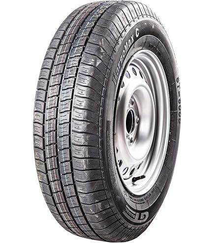 Ruota Per Rimorchio Rinforzata KENDA PNEUMATICI 185/80 R14C 104 102n Cerchio In Alluminio Starco Nero 5 5jx14h2 5x112 Et 30 - Foto 8