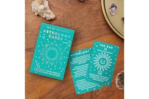 GIFT REPUBLIC 100 kart astrologicznych – poprowadzi Cię, jak odczytać tabelę astrologiczną i zrozumieć jej ukryte znaczenia.