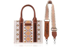 Montana West Wrangler Tragetasche für Damen, Western-Schultertasche, Boho, Aztekenmuster, Handtasche