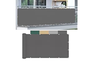 ACUY Brise-Vue 50x1500cm, Brise étanche Toile de Balcon Couvrir Pare-Brise Protection Contre Les Regards pour Jardin, Balcon ou Terrasse