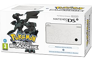 Console Nintendo DSi blanche + POKéMON version blanche - édition Limitée