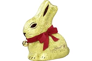 Lindt Schokolade GOLDHASE Glamour Edition Gold | 100 g GOLDHASE | Premium Vollmilch-Schokolade in Hasenform zu Ostern | Oster