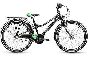 S’COOL S'COOL Urban Steel LTD Jugendfahrrad | 20, 24 und 26 Zoll Fahrrad für Kinder und Jugendliche | Fahrrad für Jungen mit sportlicher Sitzposition | Kinderfahrrad mit hochwertigen Shimano Komponenten
