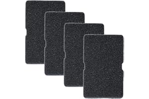 Shutex 4er Set Trockner Filter für Beko Grundig Blomberg ElektraBregenz 2964840100, Schwammfilter Filtermatte für Wäschetrockner Wärmepumpentrockner,240 x 150 x 10 mm