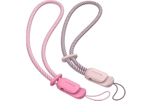 SURPHY 2 Pièces Cordons avec Dragonnes à Main pour Couple, pour Téléphone Portable, clé, USB, Lecteur MP3, MP4 et Plus